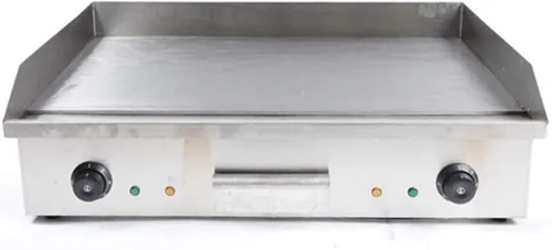Miniatura 13 de Parrilla eléctrica comercial de 110 V 3000 W, parrilla eléctrica de Teppanyaki antiadherente, placa de cocina de 22 x 14 pulgadas, parrilla de mesa
