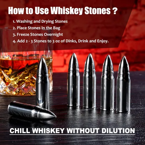 Miniatura 4 de Regalos de whisky para hombres y esposos, regalos de aniversario de boda para él, ideas de regalo de cumpleaños de parte de la esposa, juego