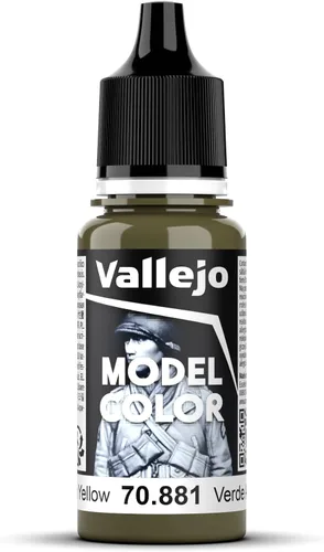 Miniatura 2 de Vallejo Pintura de color 1 color amarillo y verde, 0.6 fl oz