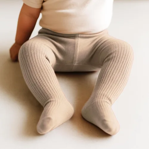 Miniatura 49 de American Trends Leggings para bebé, medias de punto para niñas y niños pequeños, leggings de punto de invierno