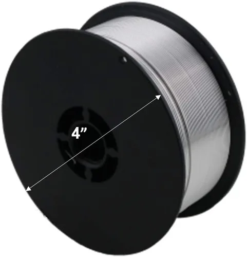 Miniatura 4 de WeldingCity ER4043 Alambre de soldadura MIG de aluminio 1-Lb carrete 0.030" (0.8mm)