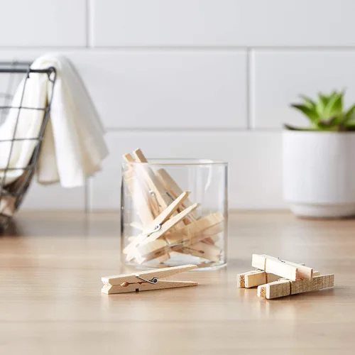 Miniatura 7 de HOMZ 1220216 Alfiler, Madera Natural