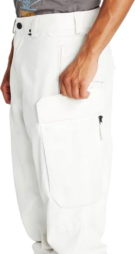 Miniatura 9 de Volcom Pantalones de snowboard V.CO Hunter Cargo para hombre, Negro, estática