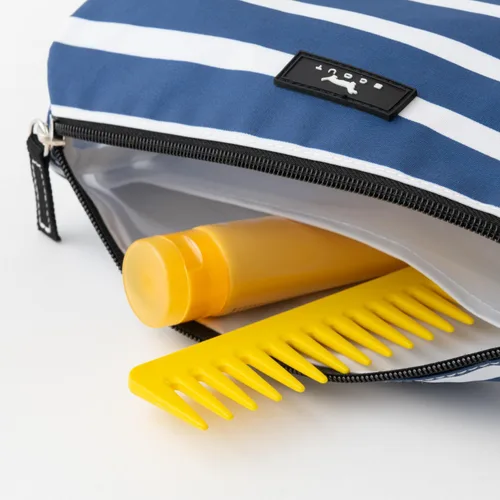 Miniatura 5 de SCOUT Packin' Bolsa de maquillaje térmica, gran bolsa de aseo y maquillaje resistente al agua para mujeres, con cierre de cremallera