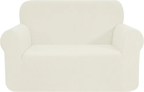 Miniatura 105 de CHUN YI - Funda elástica de 1 pieza para sillón grande, funda protectora suave de Jacquard con elastano, detalle de cuadros y parte inferior