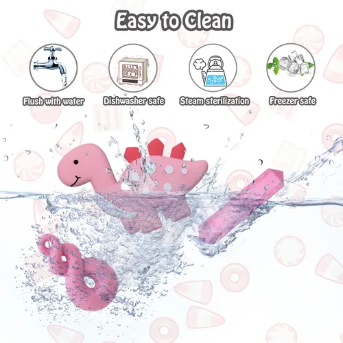 Miniatura 3 de Collar masticable para niños y niñas, paquete de 6 collares masticables sensoriales para niños autistas o adultos con TDAH, SPD, ansiedad, juguete