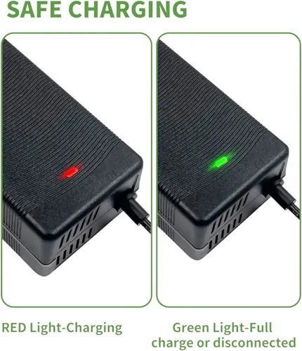 Miniatura 6 de Cargador eléctrico certificado de 54.6V 2A (7 enchufes) universal para batería de 48 V – Compatible con Rad Power, Lectric XP 2.0/3.0, HOVERFLY