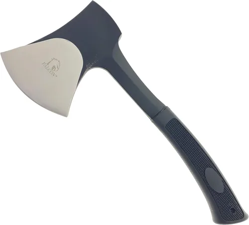 Otakumod - Hacha táctica Ranger de 11 pulgadas. Hacha. Hoja de acero inoxidable con tapa dura. Para acampar al aire libre, senderismo para cortar