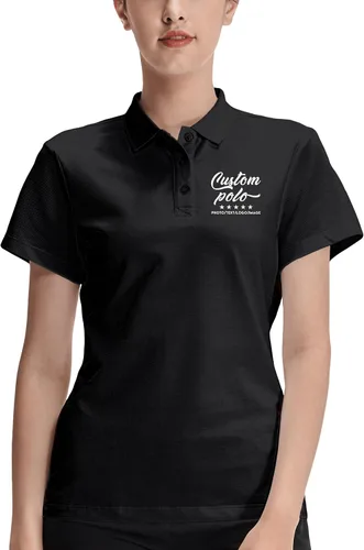 Miniatura 5 de Camisas polo personalizadas para hombres y mujeres, camisas personalizadas con cuello, diseña tus propias camisas