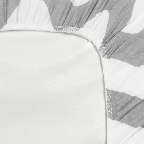 Miniatura 9 de EVERYDAY KIDS - Sábana bajera para cuna, 100% micro fibra suave, transpirable e hipoalergénica, se adapta al colchón de cuna tamaño estándar de 28