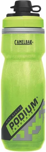 Miniatura 6 de CamelBak Podium Dirt Series Chill - Botella de agua aislada para bicicleta de montaña, boquilla protegida contra el barro con retención de frío, 21