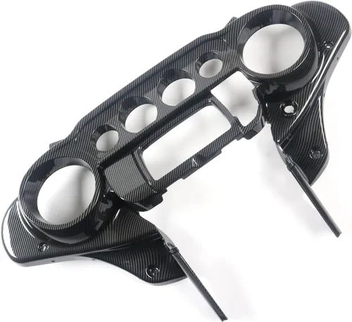 Miniatura 2 de Carenado interior delantero de motocicleta con aspecto de efecto de carbono para Harley-Davidson Touring Street Glide Electra Glide Ultra Classic