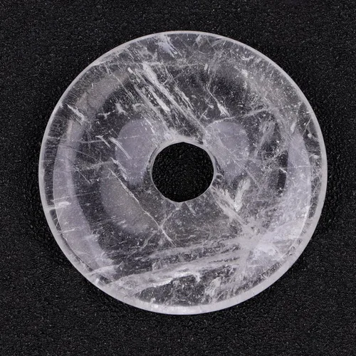 Miniatura 57 de GEM-Inside Rock Quartz Gemstone Loose Beads Genuine Natural Doubt Pink Ring Crystal Energy Stone Power para aretes colgantes, fabricación de joyas