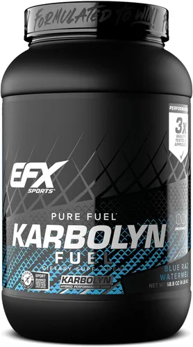 Miniatura 22 de EFX Sports Karbolyn Fuel Polvo de Carbohidratos de Absorción Rápida Carga de Carbohidratos, Energía Sostenida, Recuperación Rápida Libre