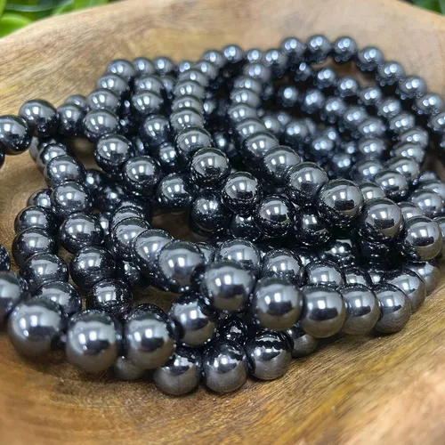 Miniatura 259 de Gem Avenue Handmade Round Bead Stretch Bracelet Unisex Natural Stone Beaded Jewelry for Men & Women, Elastic Wristband for Daily Wear