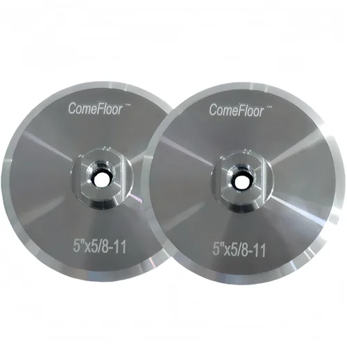 Miniatura 4 de Almohadilla de respaldo de aluminio, almohadilla de respaldo de gancho y bucle, 5/8"-11 roscado 4" (4 pulgadas, 2, cuenta)