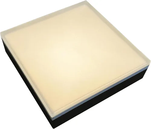 Miniatura 39 de LUMENGY Luz de pavimentadora de 4 x 8 pulgadas (3.93 x 7.87), 2700 K blanco cálido, iluminación de ladrillo sin reflejos para entradas, pasarelas