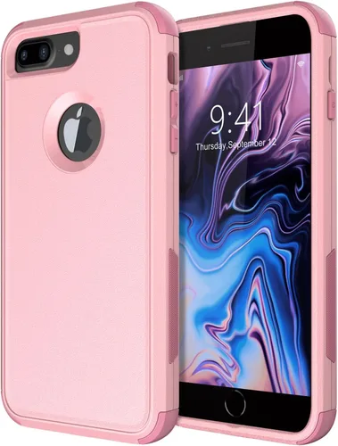 Miniatura 14 de Diverbox Funda [A prueba de golpes] [A prueba de caídas] [A prueba de polvo], Cubierta de protección resistente para teléfono para Apple iPhone 8