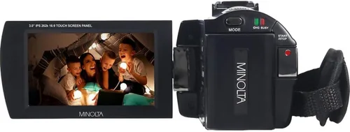 Miniatura 5 de Minolta MN4K25NV 4K Ultra HD 30 Mega Pixels Night Digital Vision Videocámara (negro) Paquete con tarjeta de memoria de 128 GB + trípode de cámara +