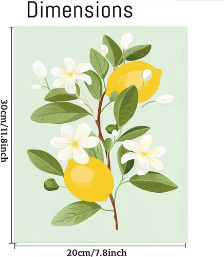 Miniatura 7 de cupmod MT11375-MT11380 - Paquete de 6 pinturas por números para adultos y niños, pintura acrílica por números sobre lienzo sin marco, pintura al