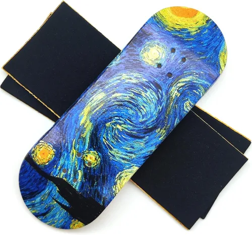 Miniatura 2 de Starry Night - Patinetas Completas Pro de Diapasón de Madera de 34 mm