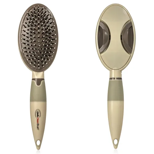 Cepillo para limpiar el cabello, desenreda, cepilla o peina fácilmente, cepillo retráctil para cabello seco o húmedo, niños y adultos por Qwik