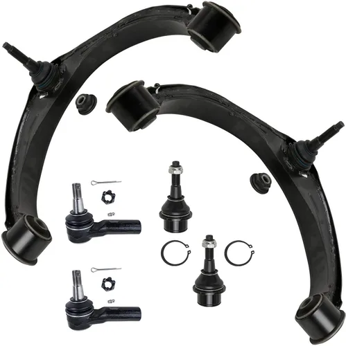 Miniatura 38 de Detroit Axle - Kit de brazos de control de extremo delantero 4WD para Ford 04-08 F-150, 06-08 Lincoln Mark LT, 4 extremos de barra de acoplamiento