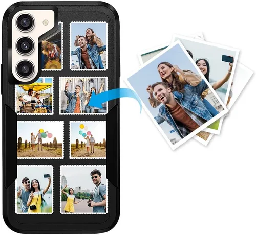 Miniatura 82 de Funda protectora personalizada para Samsung Galaxy S22 Ultra 5G (versión 2022), funda protectora de doble capa resistente con múltiples fotos, a