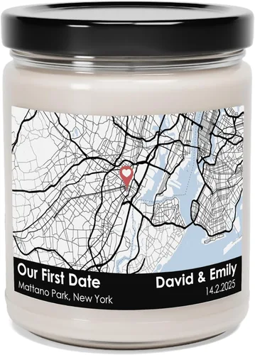 Miniatura 10 de NHI - Velas personalizadas con foto, regalo de vela personalizada, cera de soja perfumada, decoración del hogar, tarro de 9 onzas, fabricado