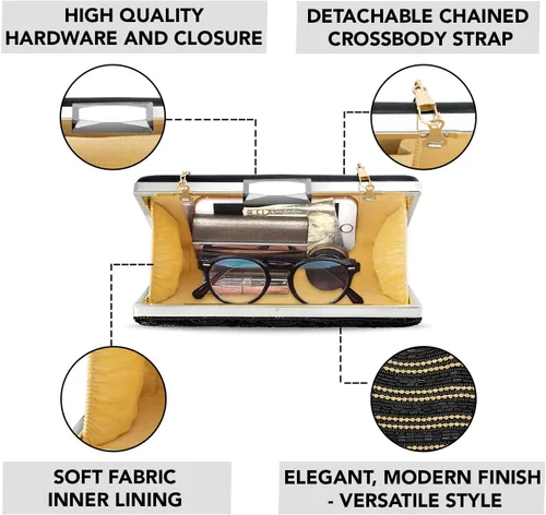 Miniatura 3 de Aheli Indian Potli Bags for Women Evening Bag Clutch Ethnic Bride Purse with Drawstring