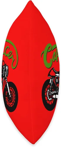 Miniatura 2 de American Cafe Racer Motorcycle Apparel and Merch Cafe Racer Biker Men Women Adult Teens Boys Girls Kids Youth Throw Pillow, 18x18, Multicolor