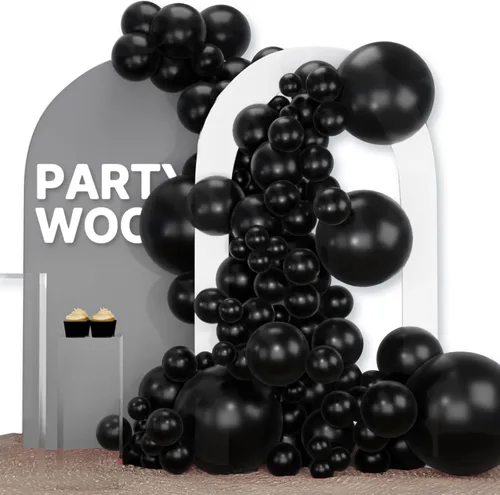 Miniatura 14 de PartyWoo Globos azul marino, 120 piezas de diferentes tamaños de 18, 12, 10, 5 pulgadas, kit de arco de globos azul oscuro guirnalda para Azul-z90