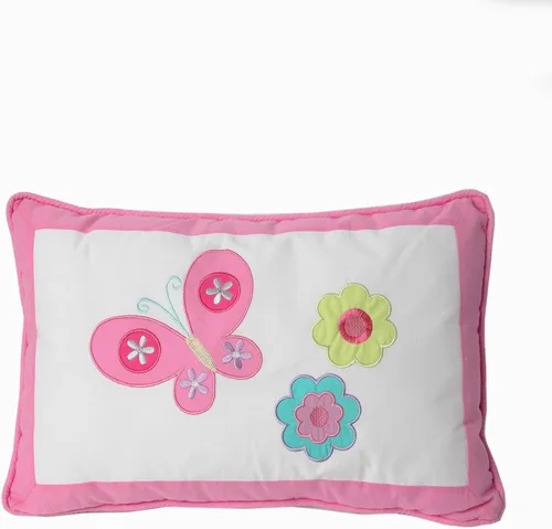 Miniatura 6 de Cozy Line Home Fashions - Juego de ropa de cama con diseño de tulipán, mariposa, flores rosas, reversible, 100 % de algodón Mariposa tejer/mariposa