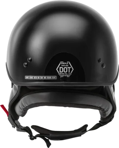 Miniatura 4 de GMAX Medio casco de retribución HH-65 - Aprobado por FMVSS 218