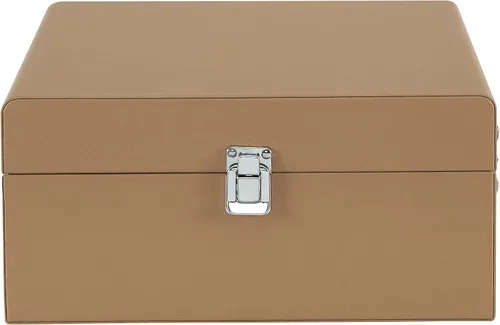 Miniatura 10 de Crosley CR8017B-TA Voyager - Tocadiscos portátil clásico de vinilo con Bluetooth de entrada/salida y altavoces integrados, color marrón Canela