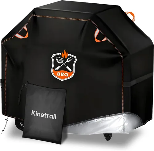 Funda universal para parrilla de 48 pulgadas para parrilla al aire libre, impermeable, resistente a la intemperie, resistente a la decoloración con