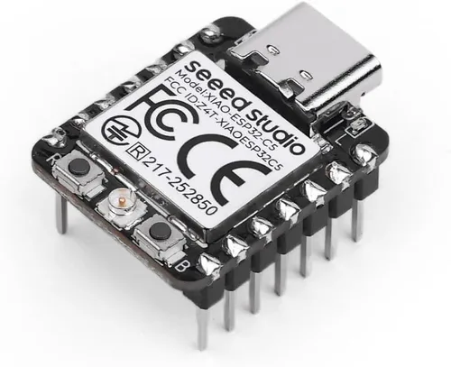 Miniatura 21 de Seeed Studio XIAO ESP32 S3 Sense - Wi-Fi de 2.4 GHz, BLE 5.0, sensor de cámara OV2640, micrófono digital, PSRAM de 8 MB, flash de 8 MB, carga