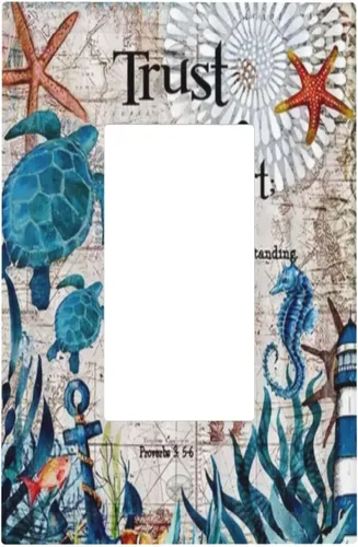 Miniatura 69 de Funky Retro Vintage 70s 60s Boho Hippie Hongo Botánico Floral 2 Gang Interruptor de luz de palanca doble Placa de pared Cubierta de toma de Planta