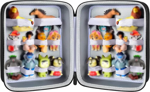 Miniatura 9 de PAIYULE Funda compatible con figuras de Tonies de personaje de reproducción de audio, soporte de almacenamiento de figuras para personajes de Azul