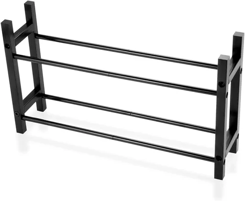 Miniatura 4 de RCHUBAM Ruedas de aleación de aluminio Estante de almacenamiento de neumáticos para 1/18 TRX4M Defender 1/24 Axial SCX24 RC Car (negro)