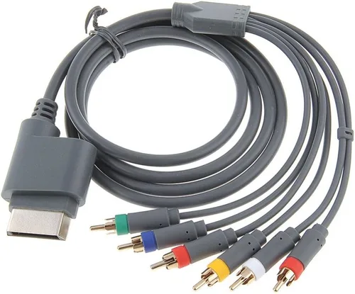Miniatura 3 de traderplus Cable de video HDTV y RCA estéreo AV de 6 pies para Microsoft Xbox 360 / Xbox 360 Slim