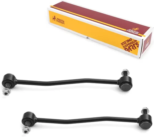 Miniatura 10 de Metrix Premium Chassis Parts - Kit de 2 eslabones estabilizadores de barra estabilizadora trasera para Buick Allure 05-09, Pontiac Grand Prix 97-08