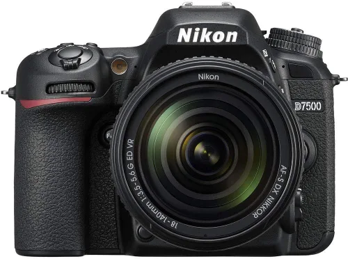 Miniatura 4 de Nikon Cámara D7500 DSLR con lente de 0.709-5.512 in (1582) + tarjeta de memoria de 64 GB + funda + software Corel Photo + 2 baterías EN-EL 15 +