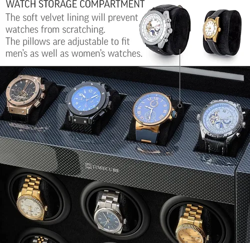Miniatura 5 de Bobinadora de 9 relojes con 4 ranuras de almacenamiento y 15 programas Windimg
