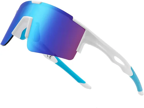 Miniatura 12 de DUCO Gafas de sol deportivas para hombre, gafas de sol de ciclismo, gafas de sol de béisbol juveniles, ligeras, TR90, gafas de marco DC0032