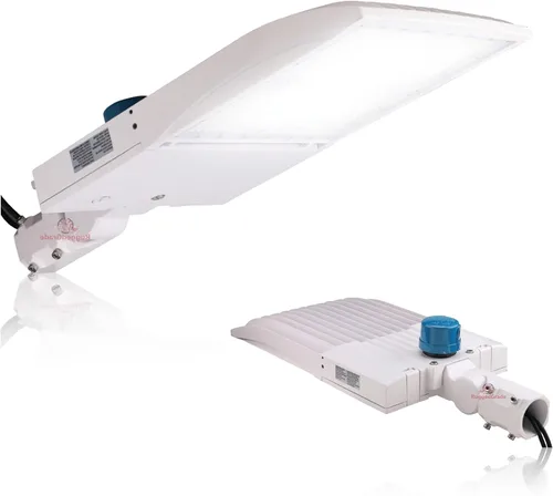 Miniatura 32 de RuggedGrade NextGen III - Luz LED para caja de zapatos de 300 W, 42,000 lúmenes, blanco brillante de 5000 K, montaje de brazo, 277-480 V, carcasa
