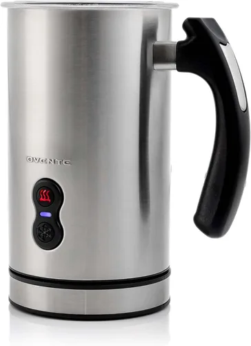 Miniatura 4 de OVENTE Espumador de leche eléctrico y vaporizador, máquina automática de espuma fría y caliente para café, café con leche, capuchino o macchiato