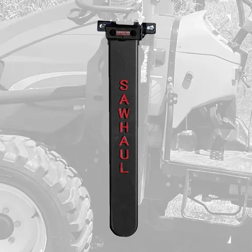 Miniatura 17 de SawHaul Soporte universal para motosierra para tractor, fabricado en Kansas, Estados Unidos, portatosierra de montaje fijo (20 pulgadas, verde)