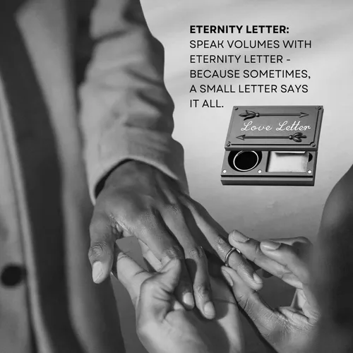 Miniatura 4 de E ETERNITY LETTER Caja de recuerdos de boda para recién casados y parejas, caja de recuerdos de boda, caja de almacenamiento con tapa de Keep Sake