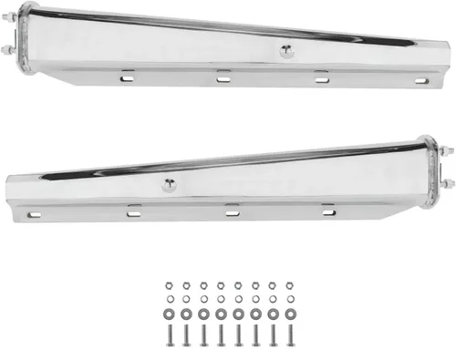 Miniatura 9 de Kit todo en uno de perchas para semirremolques - 30" resistente resorte cargado, distancia entre pernos: 2.5" - recto - negro con tiras reflectantes